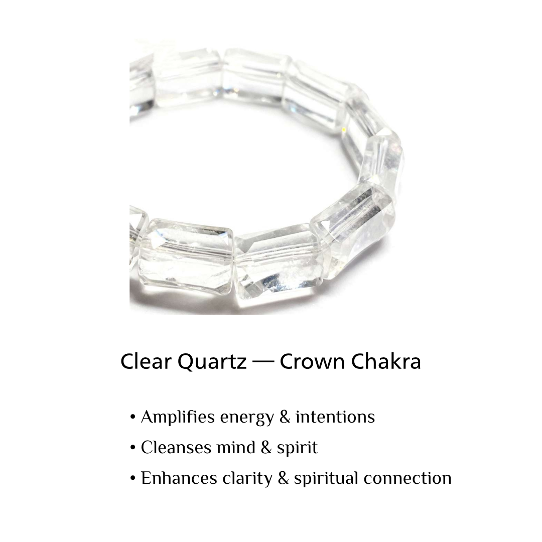 Natural Clear Quartz Bracelet-Pure Light