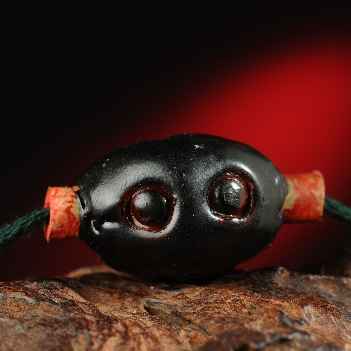 Sacred Protection—Tibetan Samye Wheel Bead "Rehula" Necklace