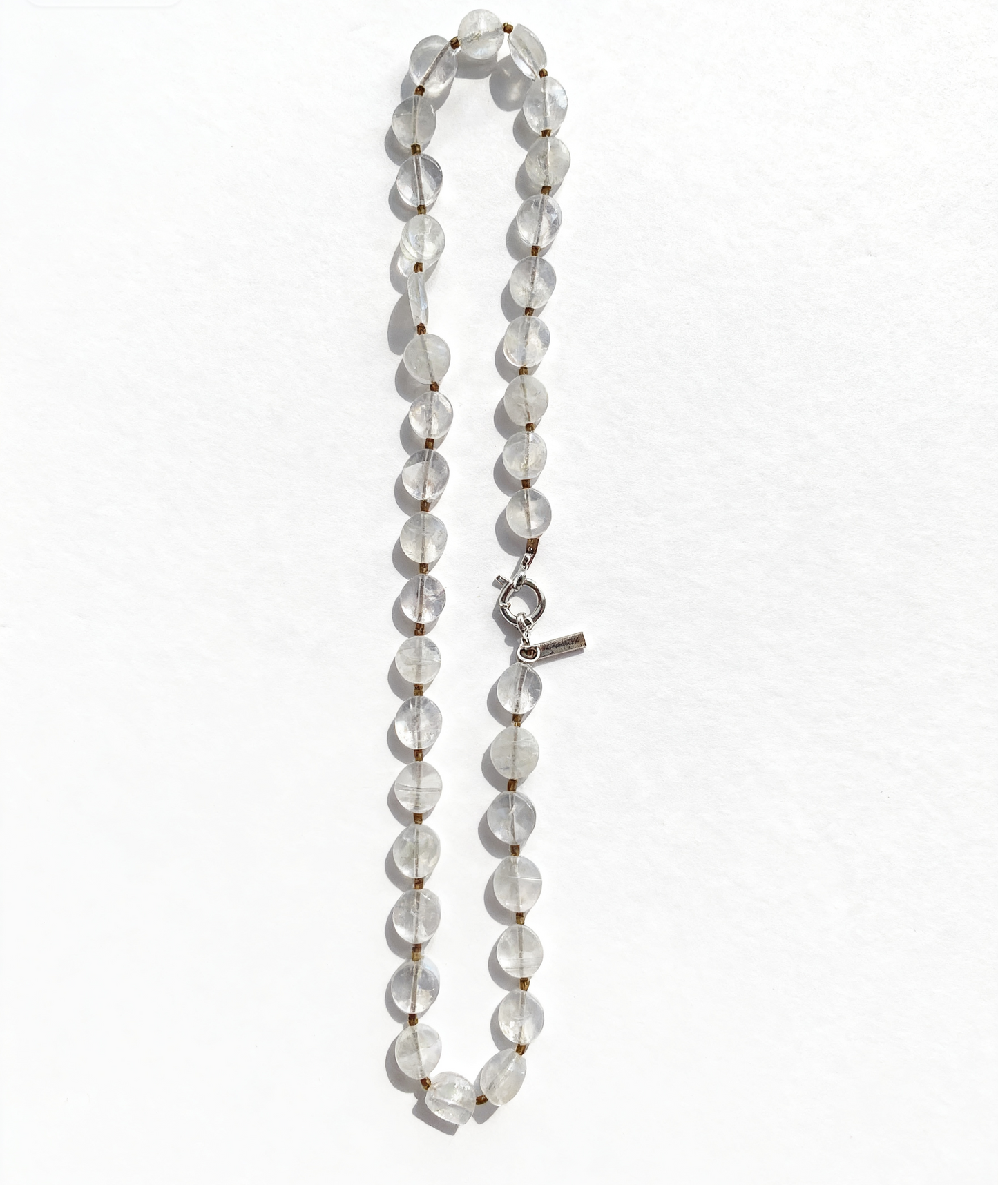 Raw Clear Quartz Necklace—Bold & Versatile