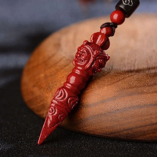 Tibetan Vajra Pendant – "Dordje" Spiritual Amulet for Protection