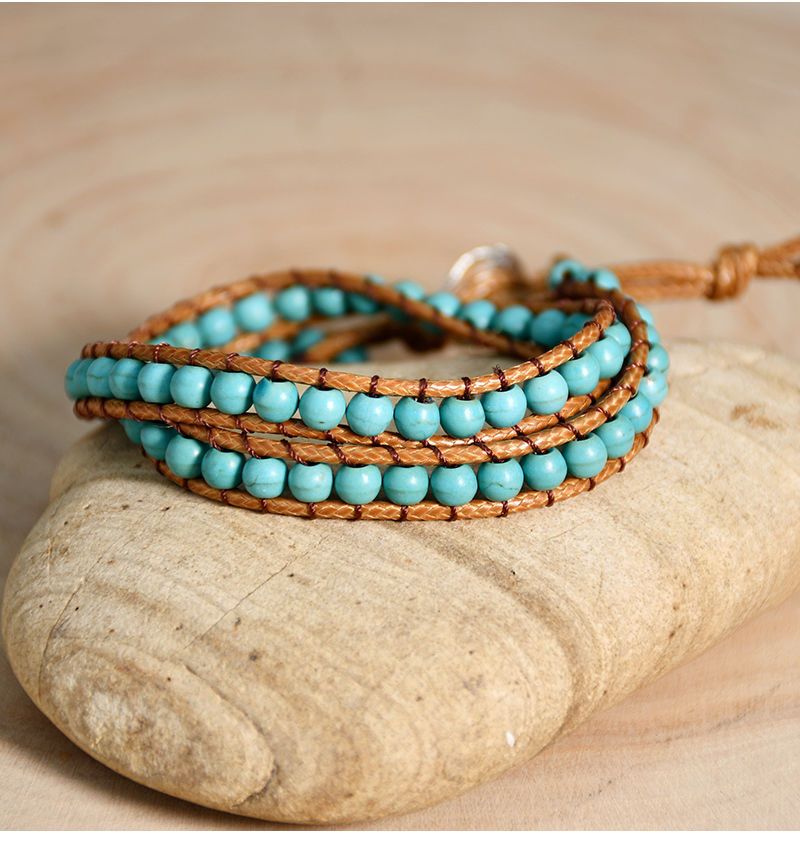 Tibetan Turquoise Bracelet – Protection & Good Fortune