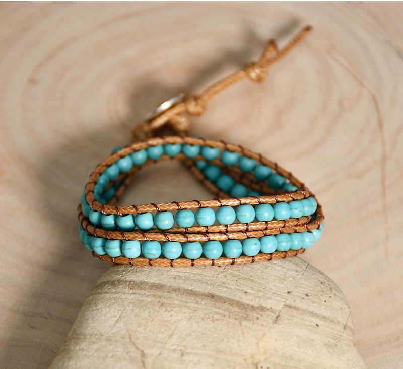 Tibetan Turquoise Bracelet – Protection & Good Fortune
