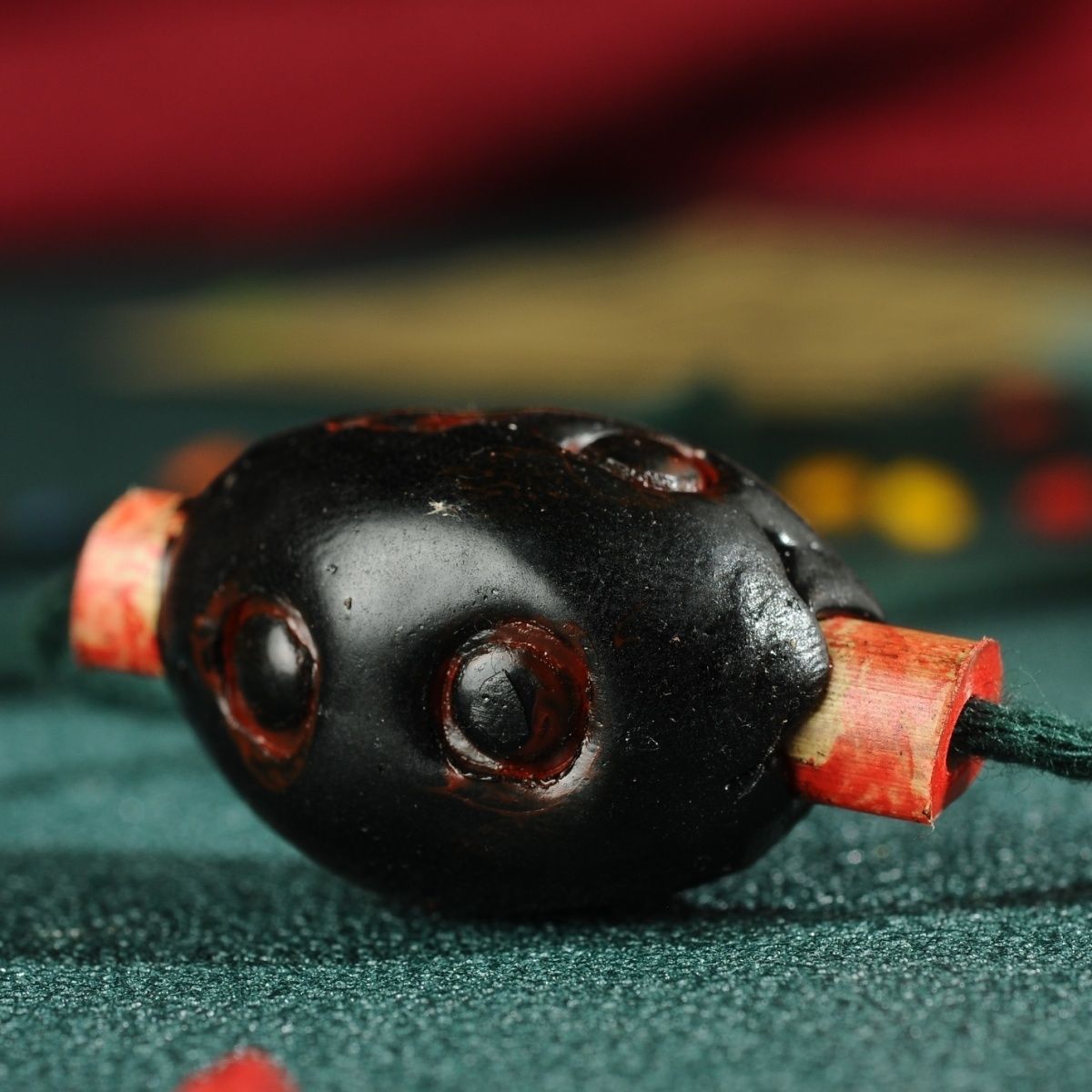 Sacred Protection—Tibetan Samye Wheel Bead "Rehula" Necklace