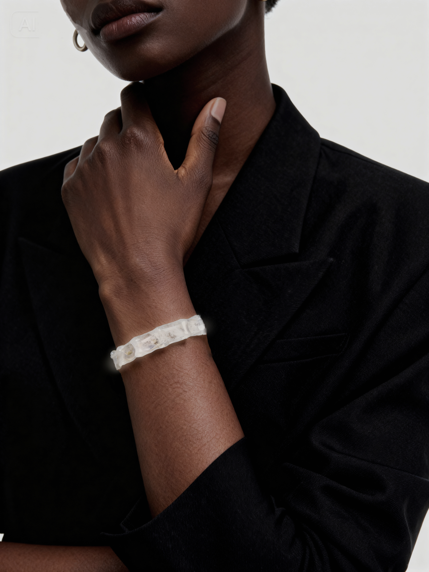 Natural Clear Quartz Bracelet-Pure Light
