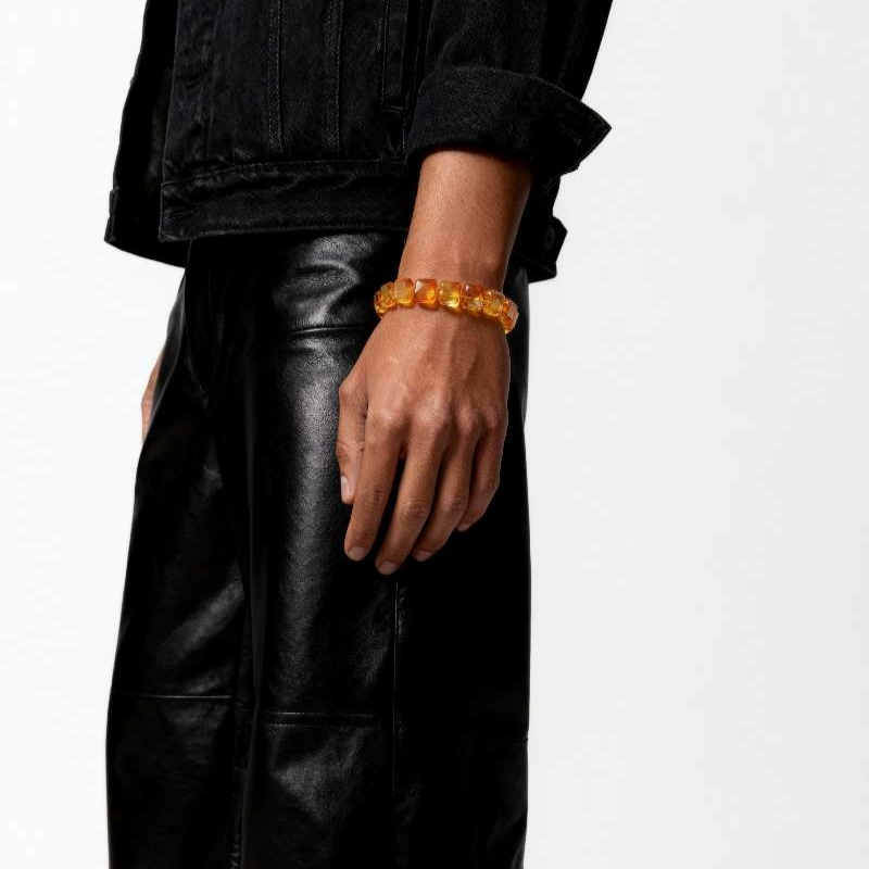 Natural Citrine Bracelet-Solar Glow