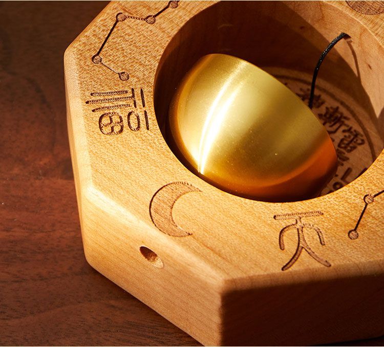 Mini Tibetan singing bowls& Bagua Bell Chime —Protective Harmony