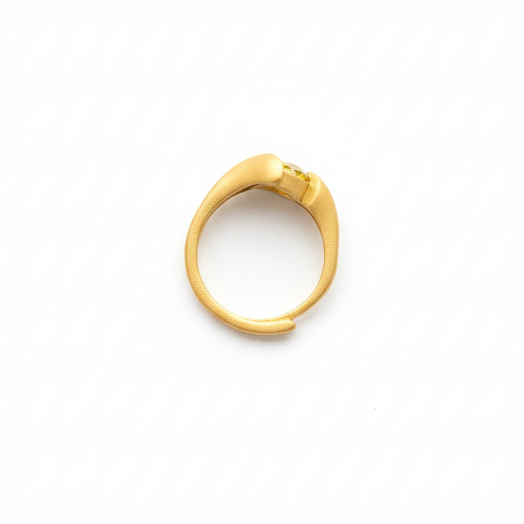 Citrine Adjustable Ring-Manifestation Glow