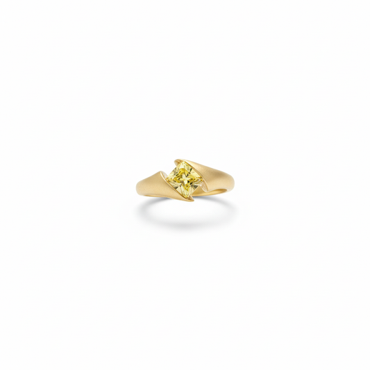 Citrine Adjustable Ring-Manifestation Glow