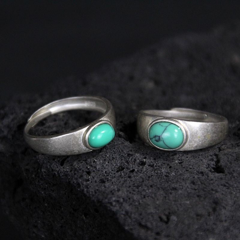Turquoise Adjustable Ring-Serenity Voice