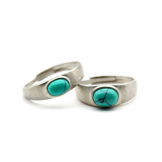 Turquoise Adjustable Ring-Serenity Voice