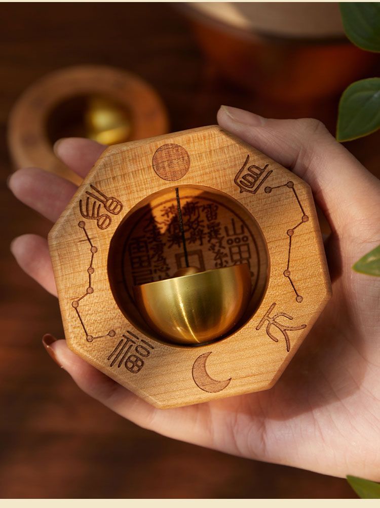 Mini Tibetan singing bowls& Bagua Bell Chime —Protective Harmony